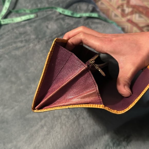 Louis Vuitton Yellow Epi leather long wallet - Picture 11 of 11